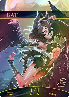 Bat 1/1 MTG gamekit token