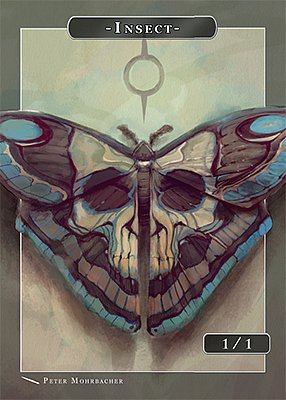 Insect MTG token 1/1