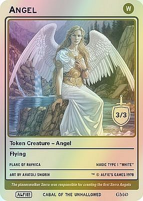 Angel MTG token 3/3