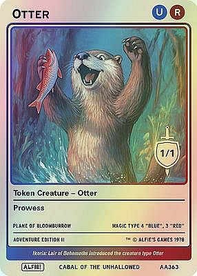 Otter MTG token 1/1