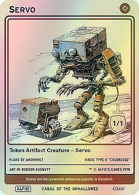 Servo MTG token 1/1