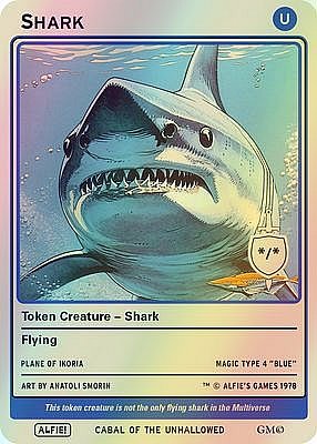 Shark MTG token */*