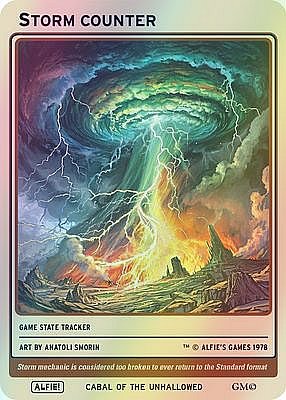 Storm MTG token