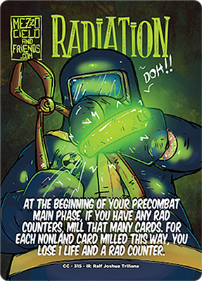 Radiation MTG token