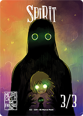 Spirit MTG token 3/3 / */*