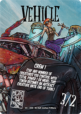 Vehicle MTG token 3/2