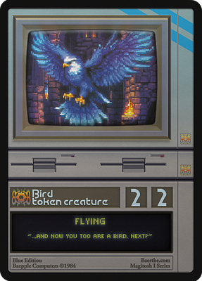Bird MTG token 2/2 (v.3)