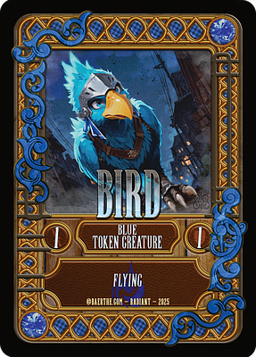 Bird MTG token 1/1 (v.3)
